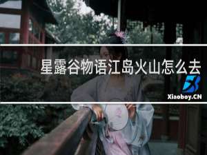 星露谷物语江岛火山怎么去