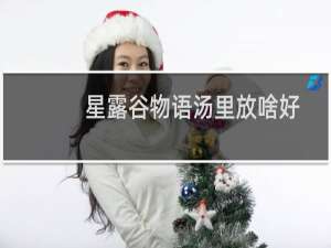 星露谷物语汤里放啥好