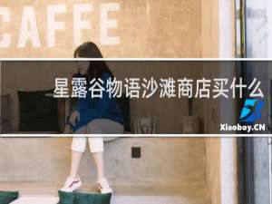 星露谷物语沙滩商店买什么