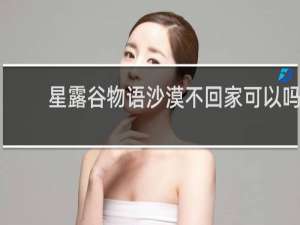 星露谷物语沙漠不回家可以吗