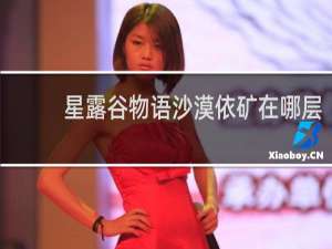 星露谷物语沙漠依矿在哪层