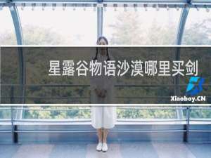 星露谷物语沙漠哪里买剑