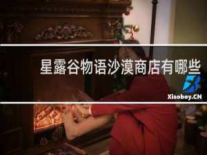 星露谷物语沙漠商店有哪些