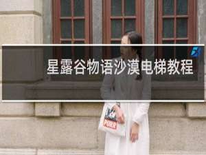 星露谷物语沙漠电梯教程