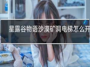 星露谷物语沙漠矿洞电梯怎么开启