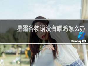 星露谷物语没有喂鸡怎么办