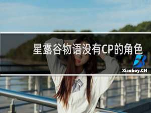 星露谷物语没有CP的角色