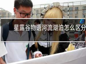 星露谷物语河流湖泊怎么区分