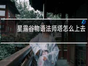 星露谷物语法师塔怎么上去