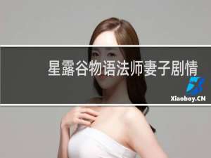 星露谷物语法师妻子剧情