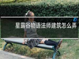 星露谷物语法师建筑怎么弄