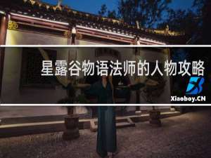 星露谷物语法师的人物攻略