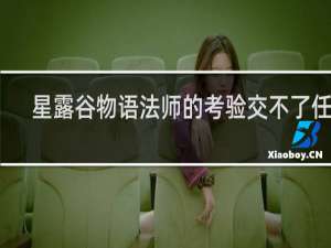 星露谷物语法师的考验交不了任务