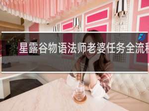 星露谷物语法师老婆任务全流程