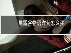 星露谷物语洋蓟怎么买