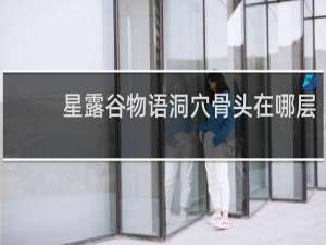星露谷物语洞穴骨头在哪层