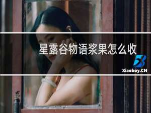 星露谷物语浆果怎么收