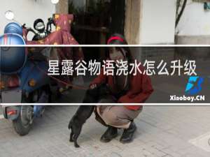 星露谷物语浇水怎么升级