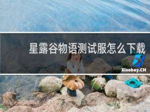 星露谷物语测试服怎么下载