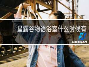 星露谷物语浴室什么时候有