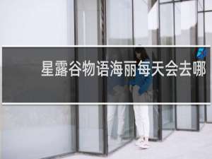 星露谷物语海丽每天会去哪