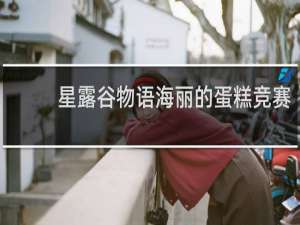 星露谷物语海丽的蛋糕竞赛