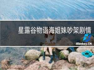 星露谷物语海姐妹吵架剧情