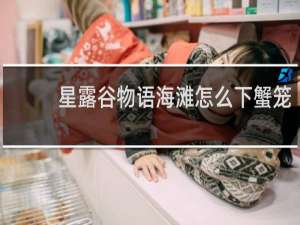 星露谷物语海滩怎么下蟹笼