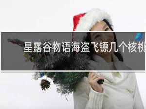 星露谷物语海盗飞镖几个核桃