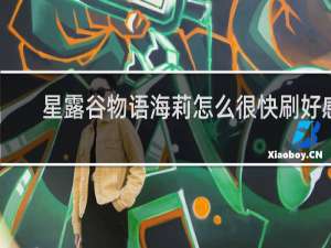 星露谷物语海莉怎么很快刷好感