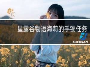 星露谷物语海莉的手镯任务