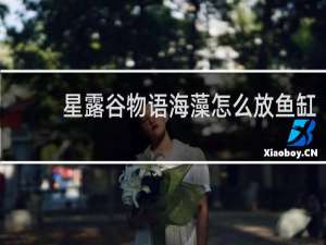 星露谷物语海藻怎么放鱼缸