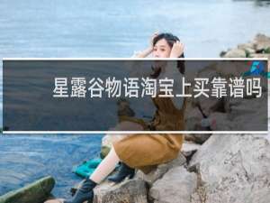 星露谷物语淘宝上买靠谱吗