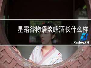 星露谷物语淡啤酒长什么样