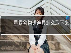 星露谷物语渔具怎么取下来