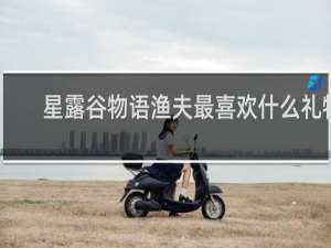 星露谷物语渔夫最喜欢什么礼物