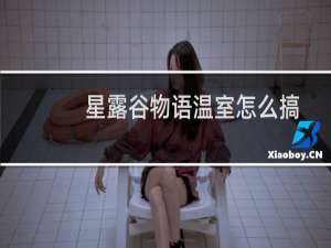 星露谷物语温室怎么搞