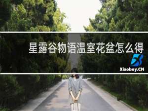 星露谷物语温室花盆怎么得