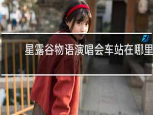 星露谷物语演唱会车站在哪里