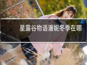 星露谷物语潘妮冬季在哪