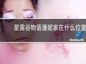 星露谷物语潘妮家在什么位置