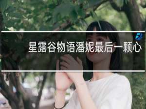 星露谷物语潘妮最后一颗心
