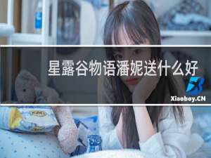 星露谷物语潘妮送什么好