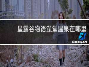 星露谷物语澡堂温泉在哪里