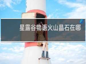 星露谷物语火山晶石在哪