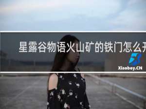 星露谷物语火山矿的铁门怎么开