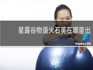 星露谷物语火石英在哪里出
