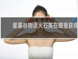 星露谷物语火石英在哪里获得