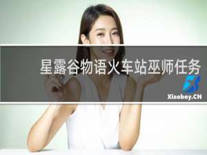 星露谷物语火车站巫师任务