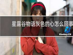 星露谷物语灰色的心怎么回事